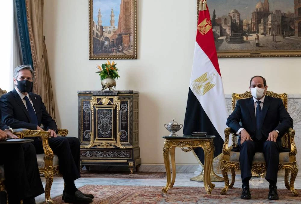 Blinken turns to ‘effective partner’ Egypt to calm Middle East