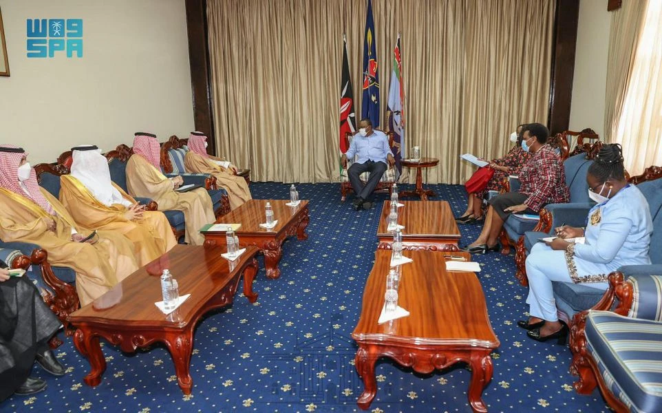 Saudi Arabia’s foreign minister meets Kenyan officials in Nairobi