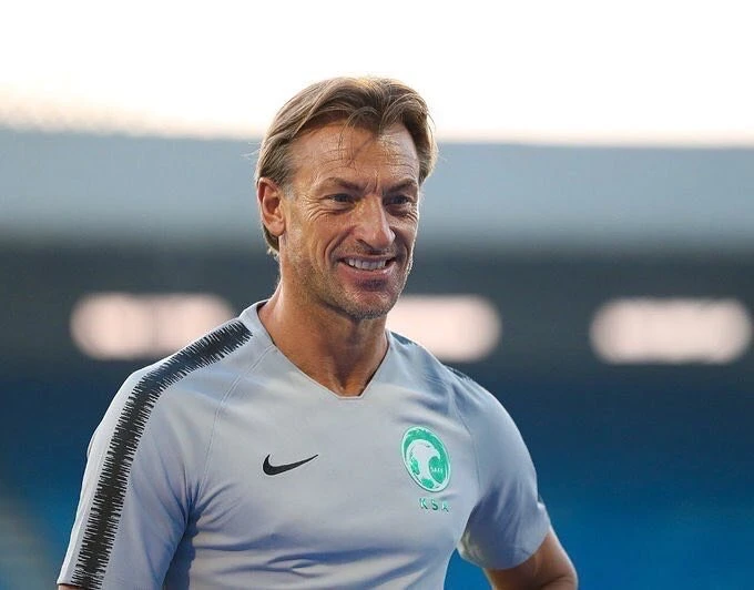 National team coach Herve Renard has announced the Saudi Arabia squad for the upcoming 2022 World Cup qualifiers. (Saudi Arabia Football Federation)