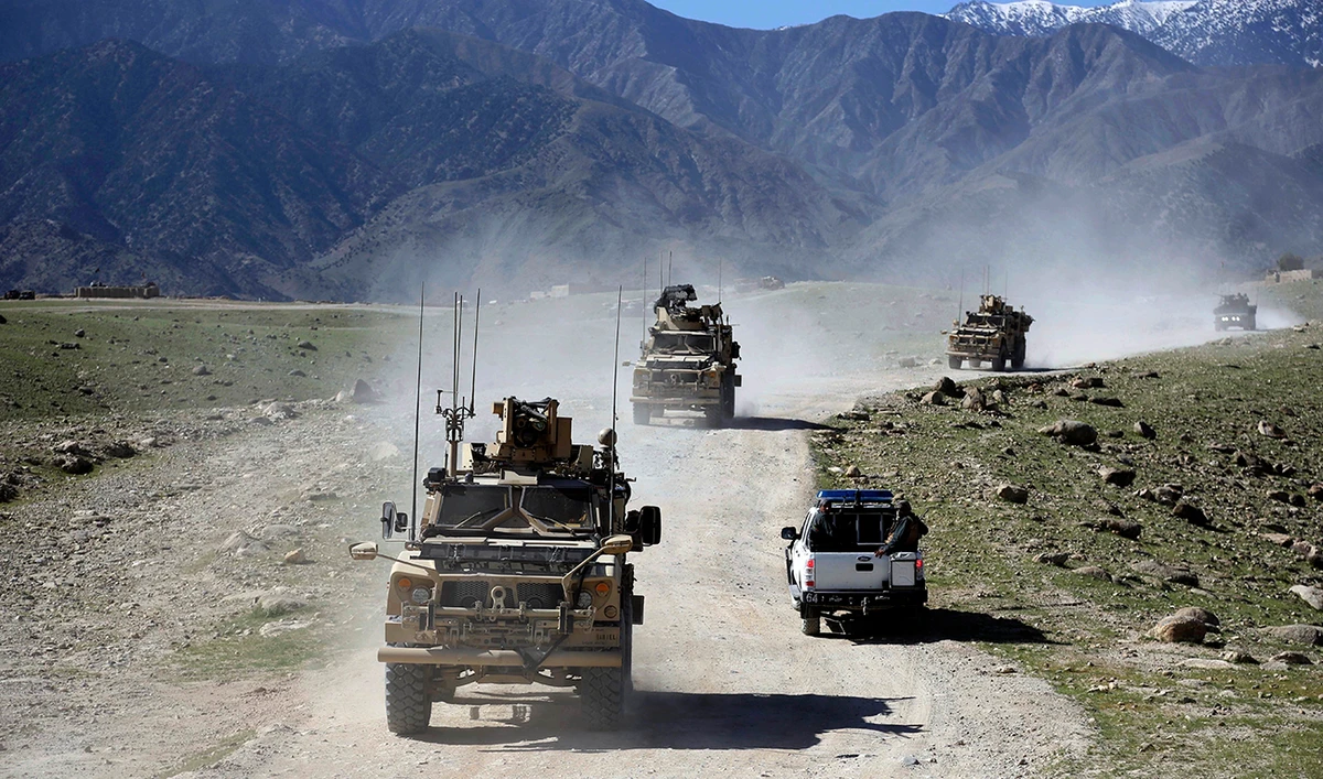 The Taliban statement described the presence of US-led foreign forces in Afghanistan as the ‘fundamental reason for regional insecurity and war.‘ (AP)