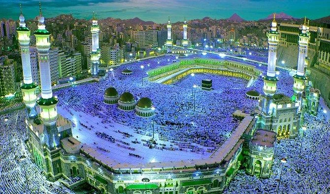 The Grand Mosque in Makkah currently has capacity for 1.8 million pilgrims after its last expansion.