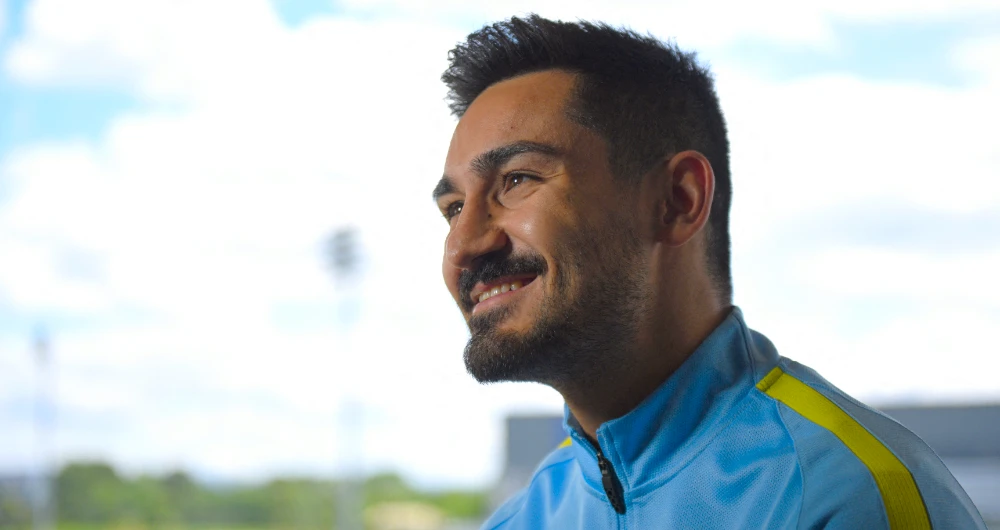 Ilkay Gundogan is the only Manchester City player to have played in a Champions League final. (AFP/File)