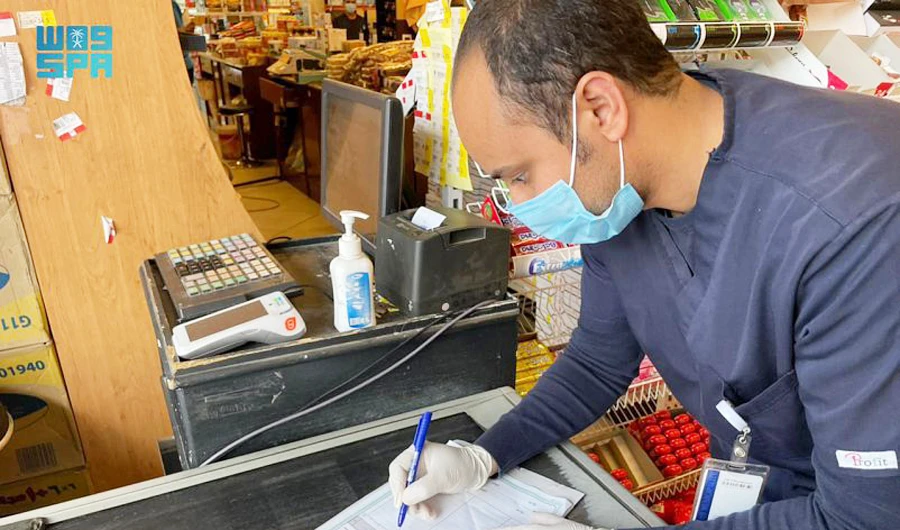 Saudi authorities step up health inspection tours. (SPA)