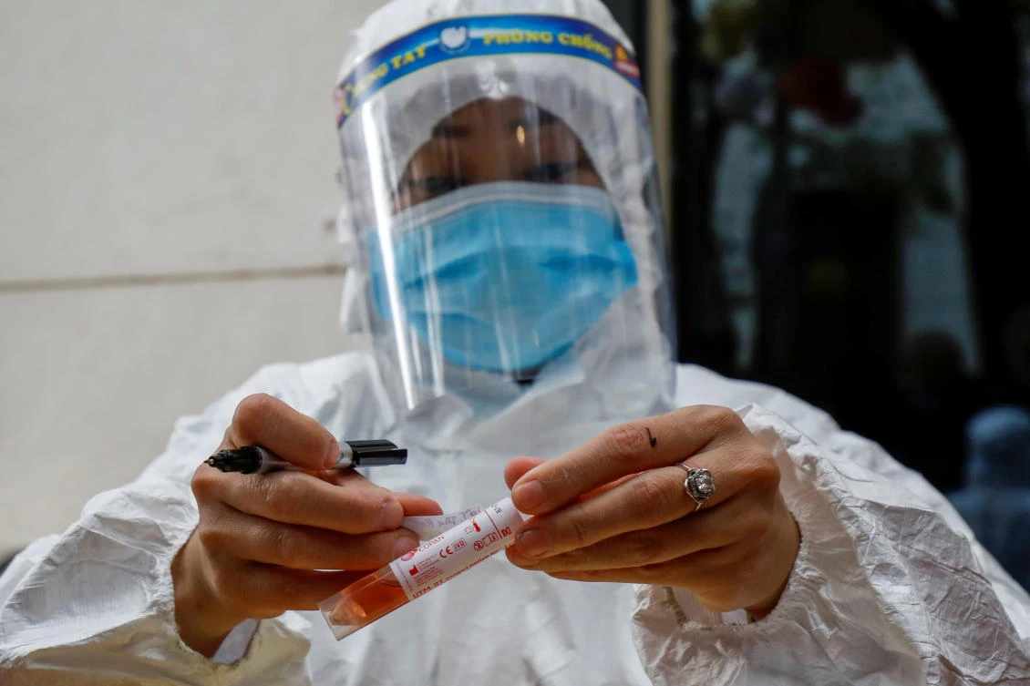 More than 6,700 coronavirus cases including 47 deaths have been reported in Vietnam — the lion’s share have occurred since April. (Reuters)