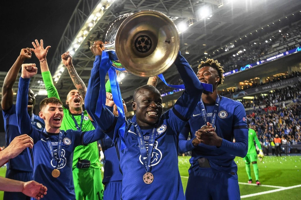 The French midfielder produced a stunning performance to guide Thomas Tuchel’s team to Champions League glory against the Premier League champions. (AFP)