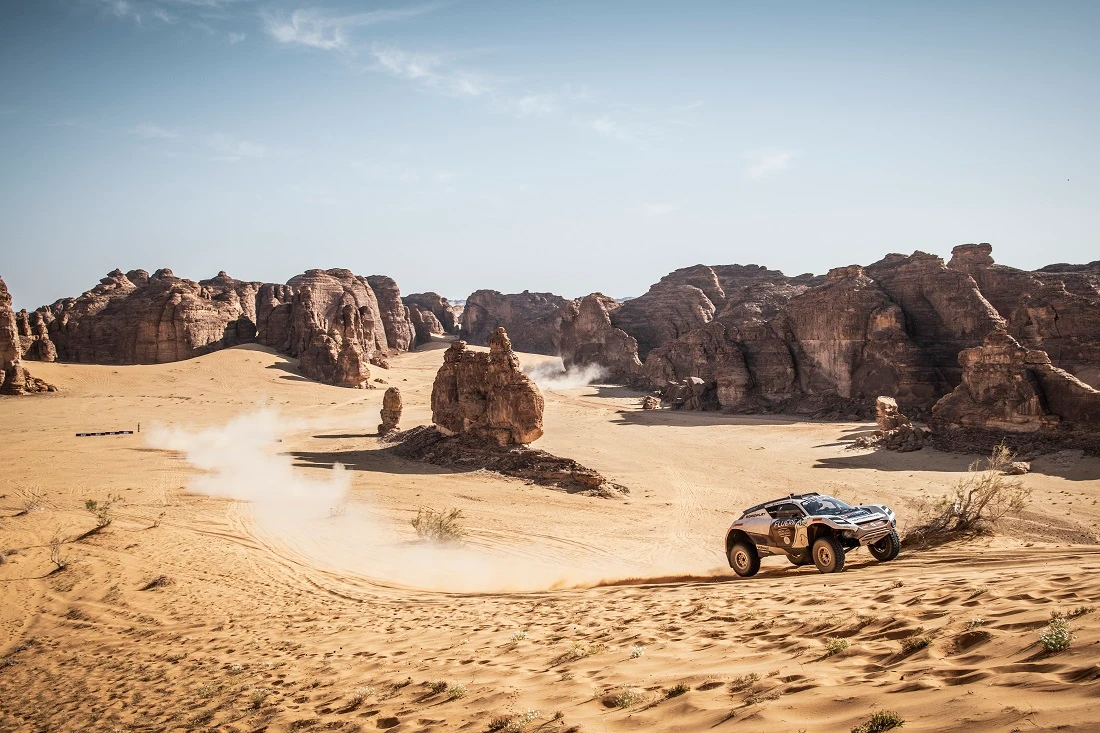 The new e-SIM system looks to connect members of the adventure sports community, including Extreme E racing, which recently took place in AlUla, Saudi Arabia. (Extreme E)
