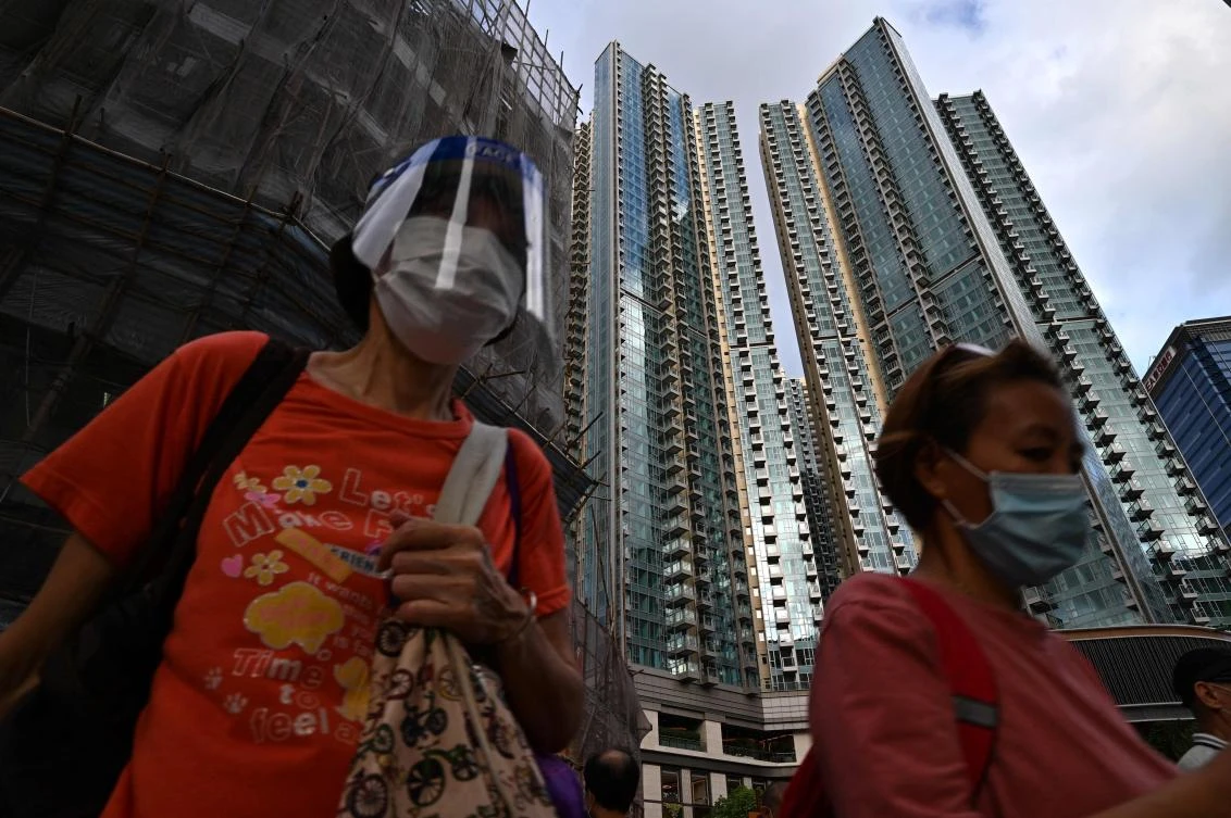 Hong Kong has kept COVID-19 transmission largely under control, recording more than 11,800 cases and 210 deaths, much lower than many other developed cities. (AFP)