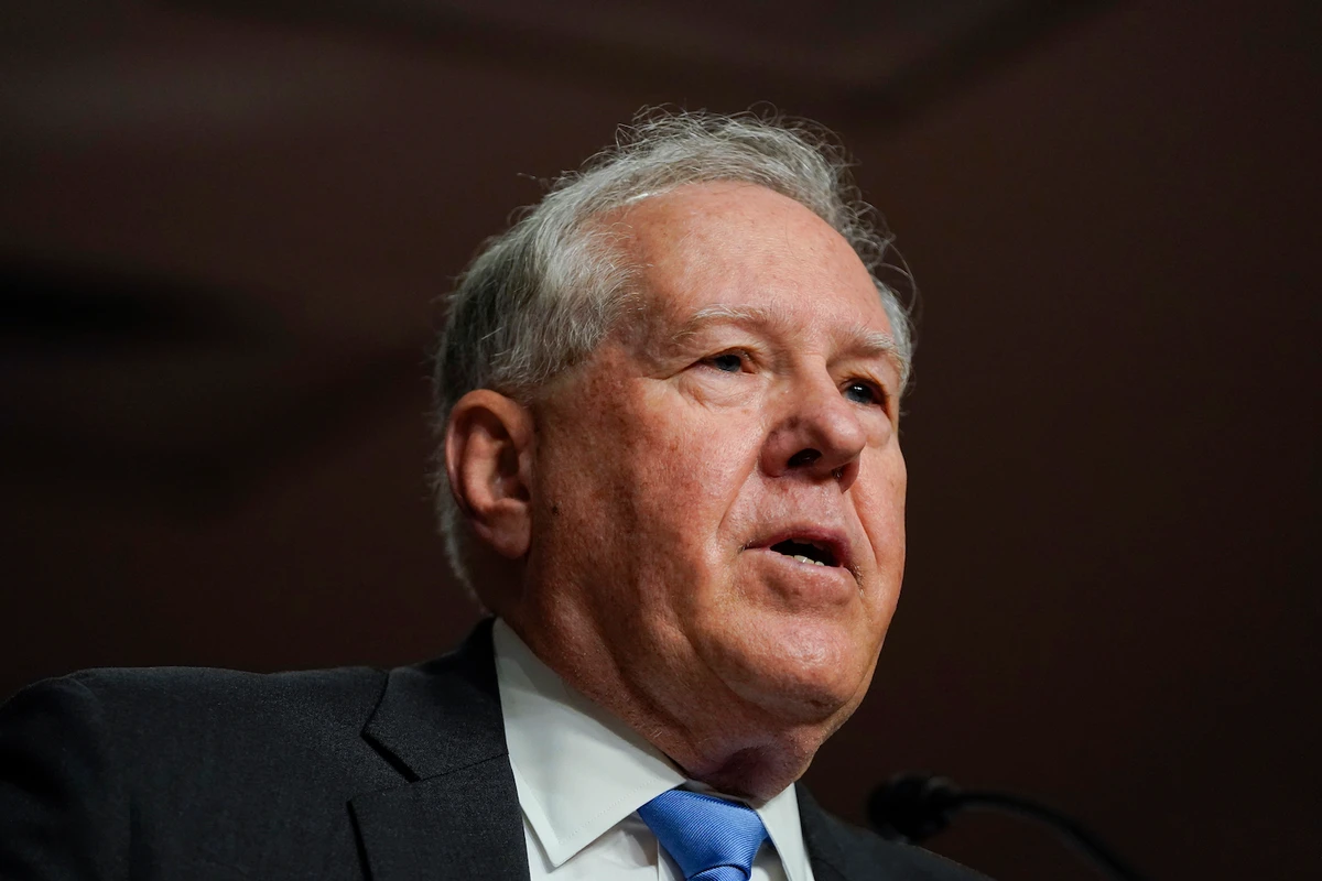 Frank Kendall III speaks before the Senate Armed Services Committee in Washington. (File/Getty Images)