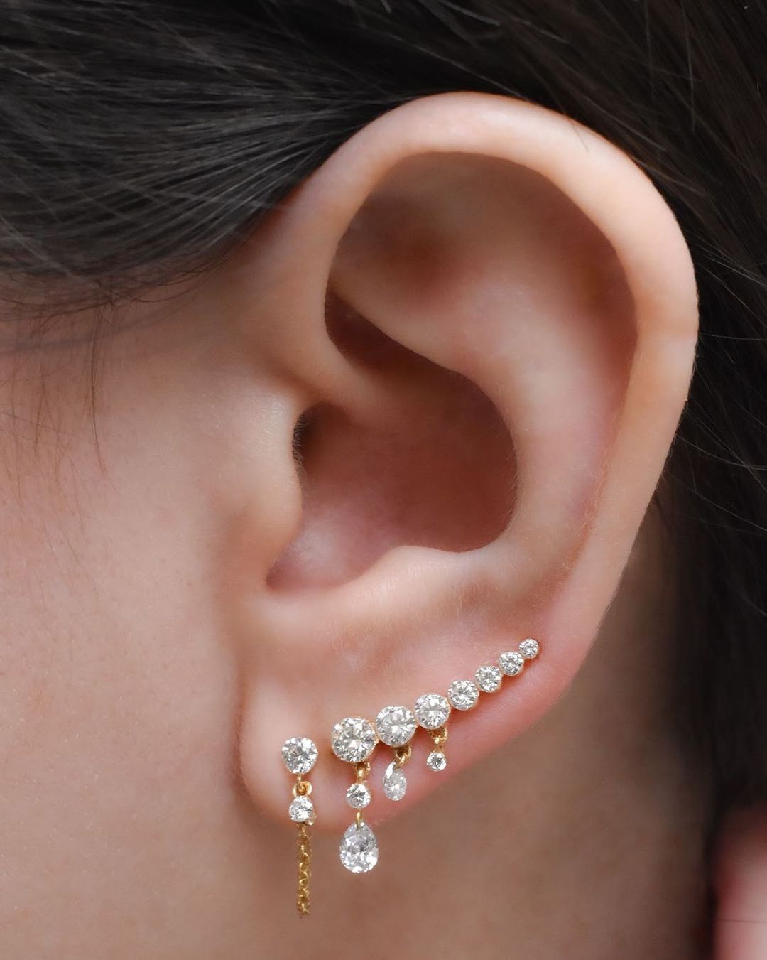 Bling out your ear without extra piercings