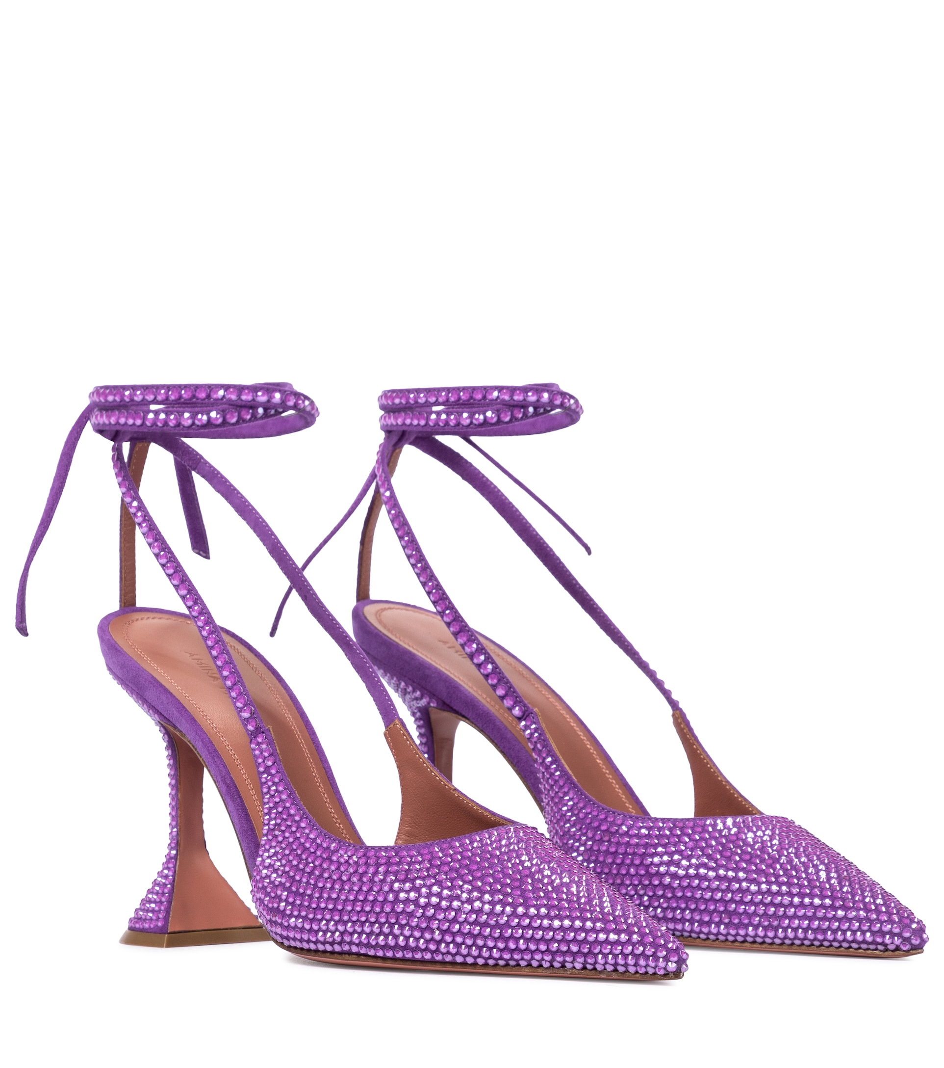 Amina Muaddi Karma pumps