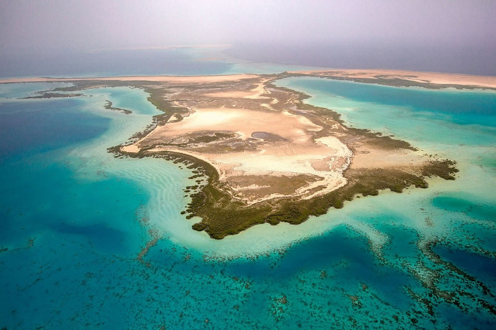 The Red Sea Development Project places sustainability and conservation at the heart of its operation. (Photo Courtesy: The Red Sea Development Company)