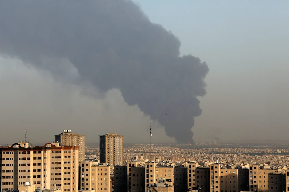 Massive fire breaks out at oil refinery near Iran’s capital