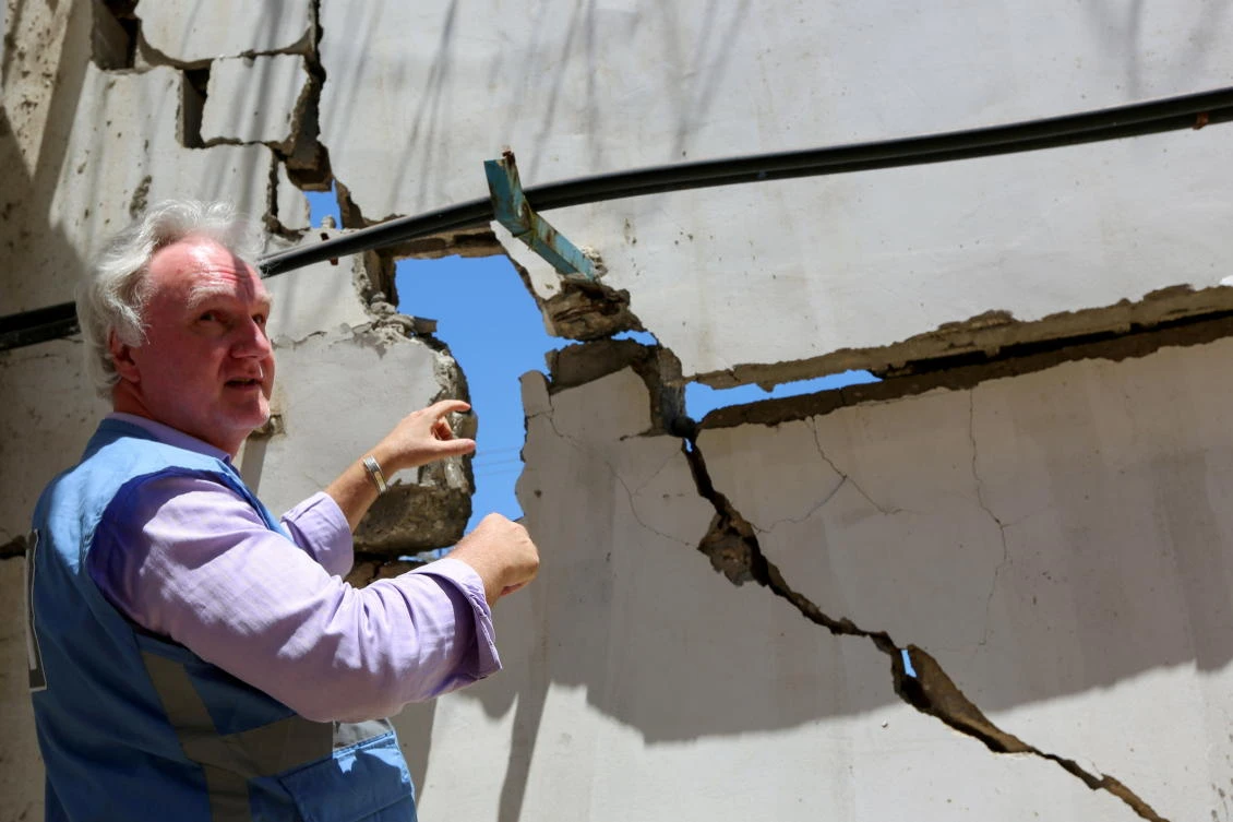 UN Gaza relief chief called in by bosses after comments over Israeli air strikes