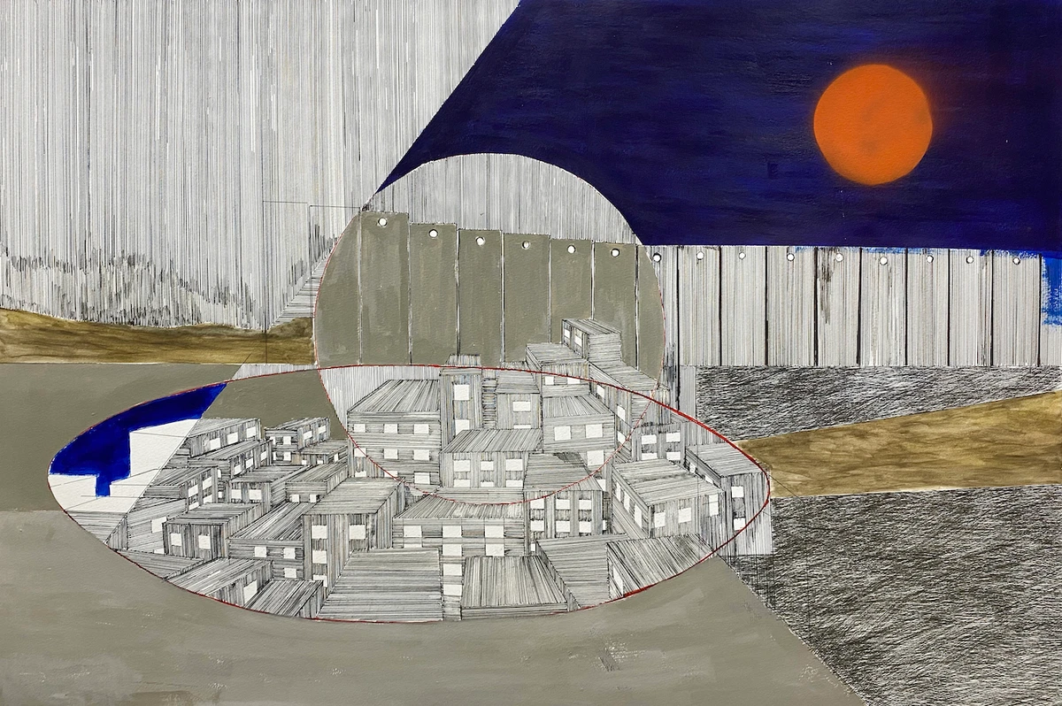 Highlights from Palestinian artist Yazan Abu Salameh’s ‘Cemented Sky’