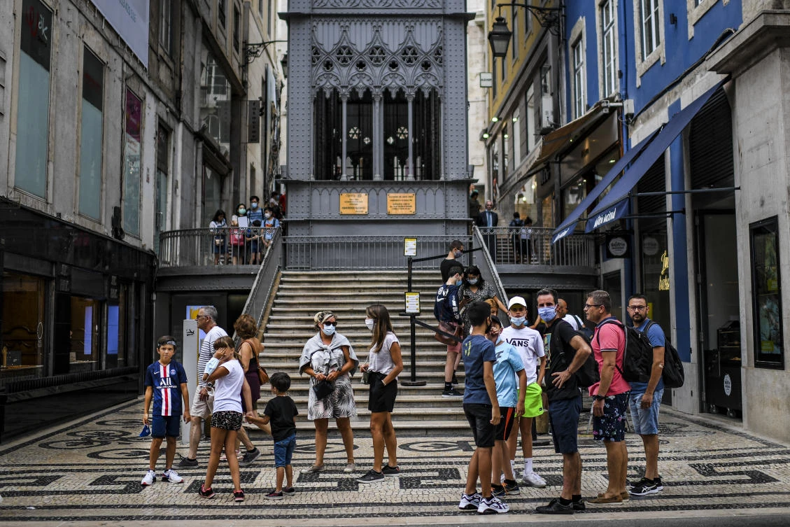 Portugal was the only popular holiday resort on the green list. (File/AFP)