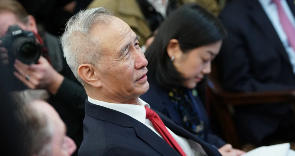 China’s Vice Premier Liu He, who has led trade negotiations with the US, has held two video calls with US Trade Representative Katherine Tai and Treasury Secretary Janet Yellen in less than a week. (AFP/File)