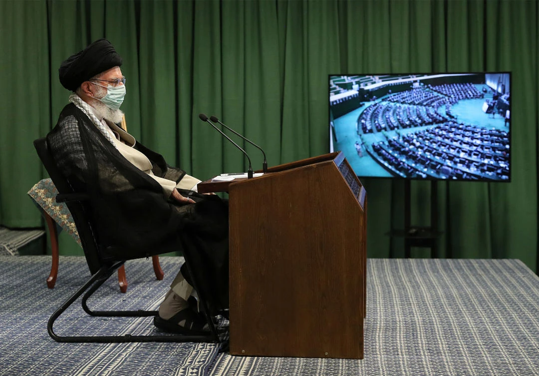 Iran’s Supreme Leader Ayatollah Ali Khamenei says Tehran wants action, not promises from six world powers for the revival of their 2015 nuclear deal. (File/AFP)