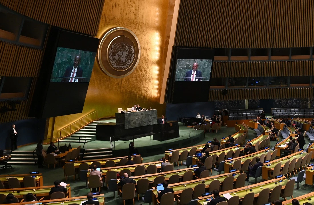 Voting rights of 4 other countries suspended for same reason. (File/AFP)