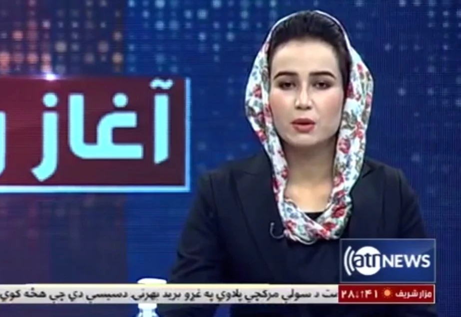 Mina Khairi, a 23-year old presenter for Ariana News, and four others, including her mother, died in the explosion. (Screenshot)