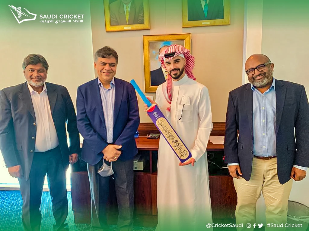 Saudi cricket chief Prince Saud holds meeting with ICC officials in Dubai