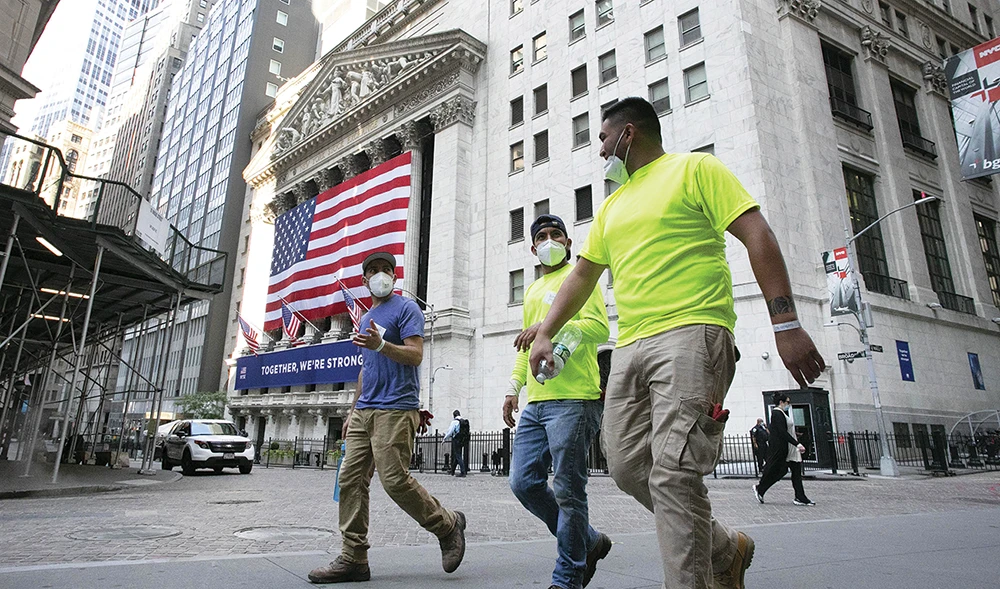 Among the biggest winners have been shares of United States Steel Corp., while Nucor Corp’s stock has gained around 104%. (AP)