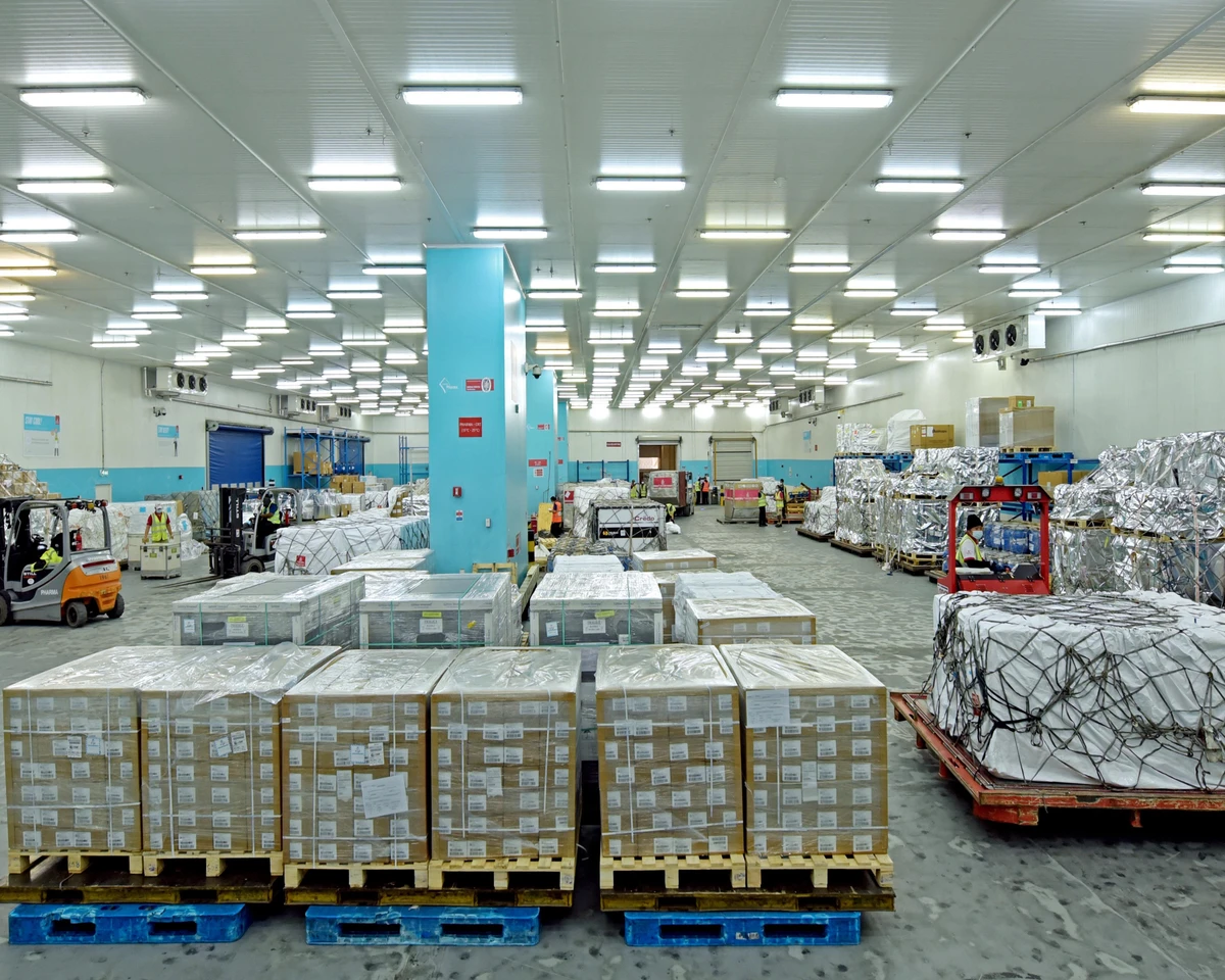 The Dubai carrier’s cargo unit has played a big part in the transport of vaccines worldwide. (Supplied)