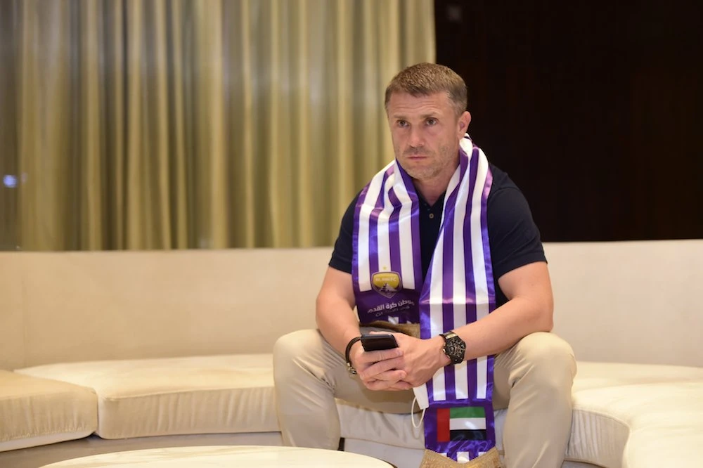 Sergei Rebrov announced as new head coach at Arabian Gulf League club Al-Ain