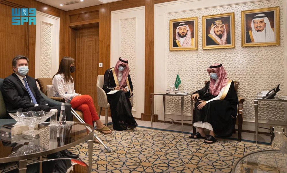Saudi foreign minister holds talks with leader of Chile’s Independent Democratic Union party