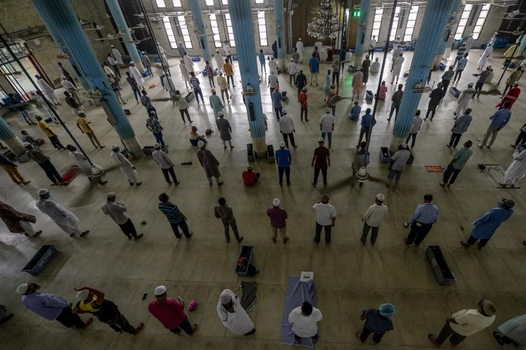 Bangladeshi Prime Minister Sheikh Hasina on Thursday opened 50 new mosques across the country to celebrate 50 years of independence. (File/AFP)