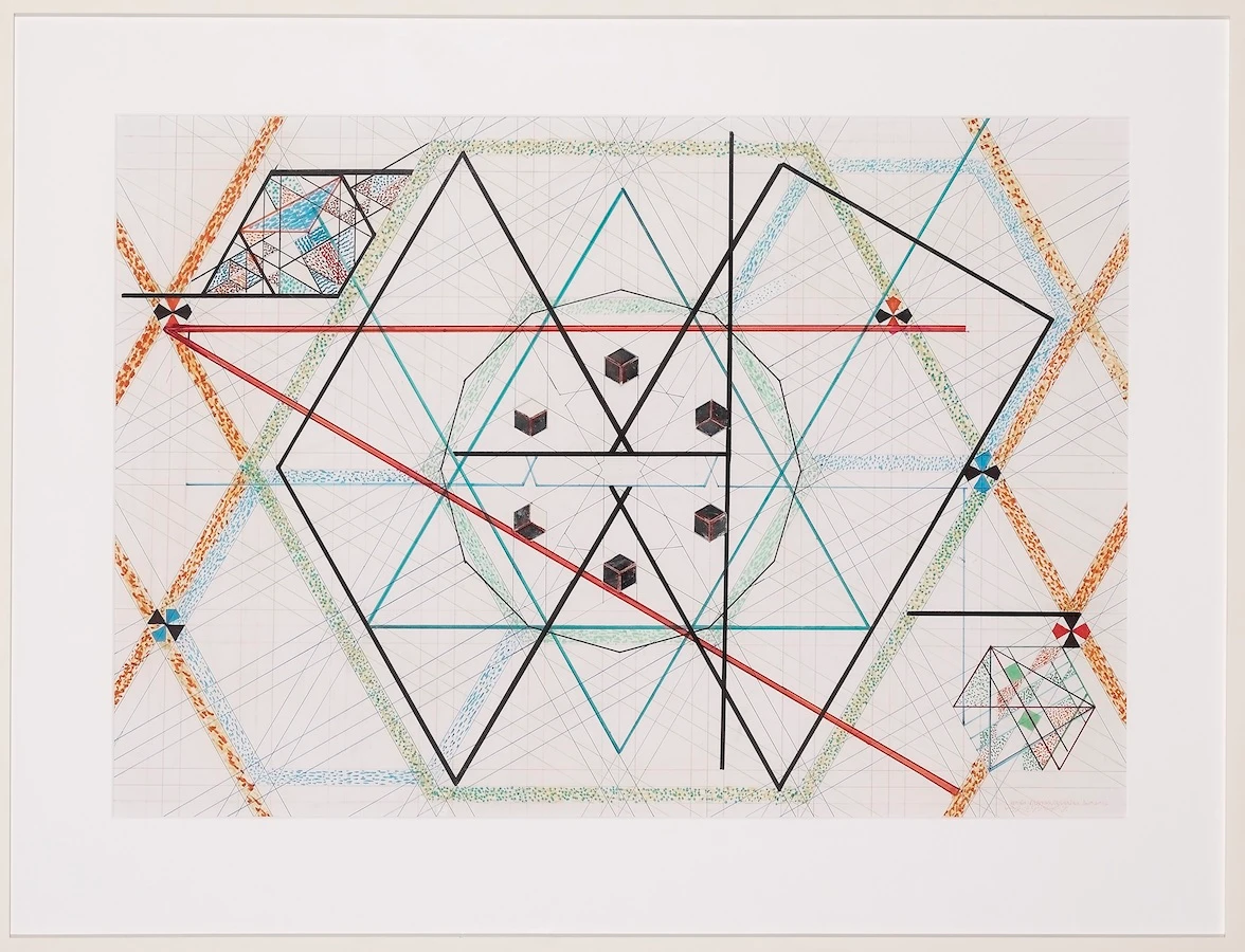 ‘Untitled (2005)’ by Monir Shahroudy Farmanfarmaian. (Supplied)