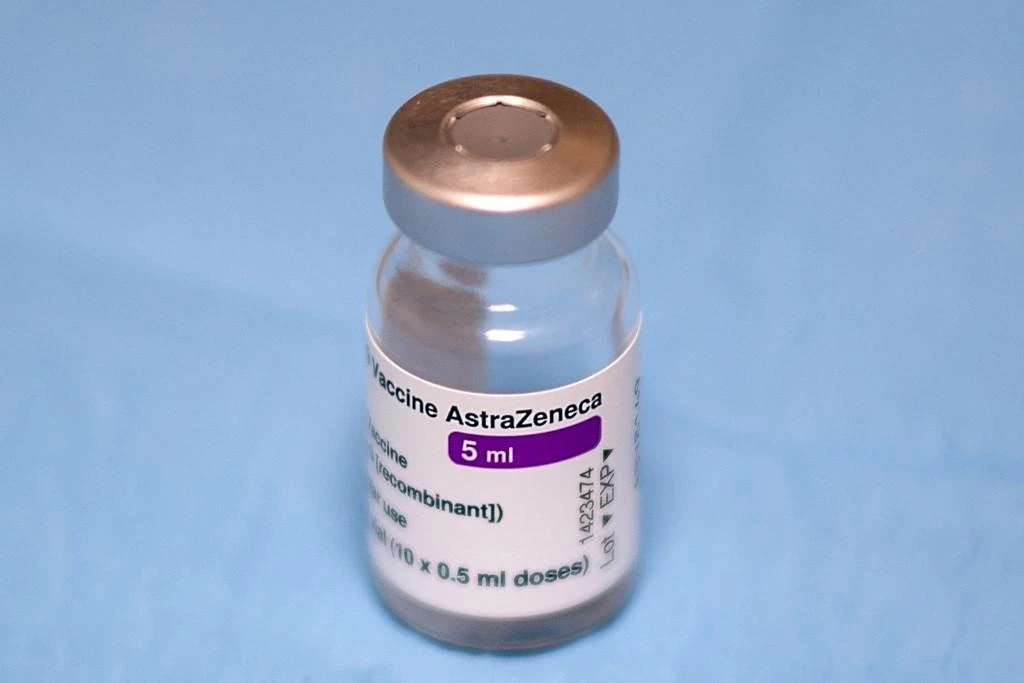 Last month, the European Medicines Agency’s had advised against using the second AstraZeneca shot for people with the clotting conditions. (AFP)