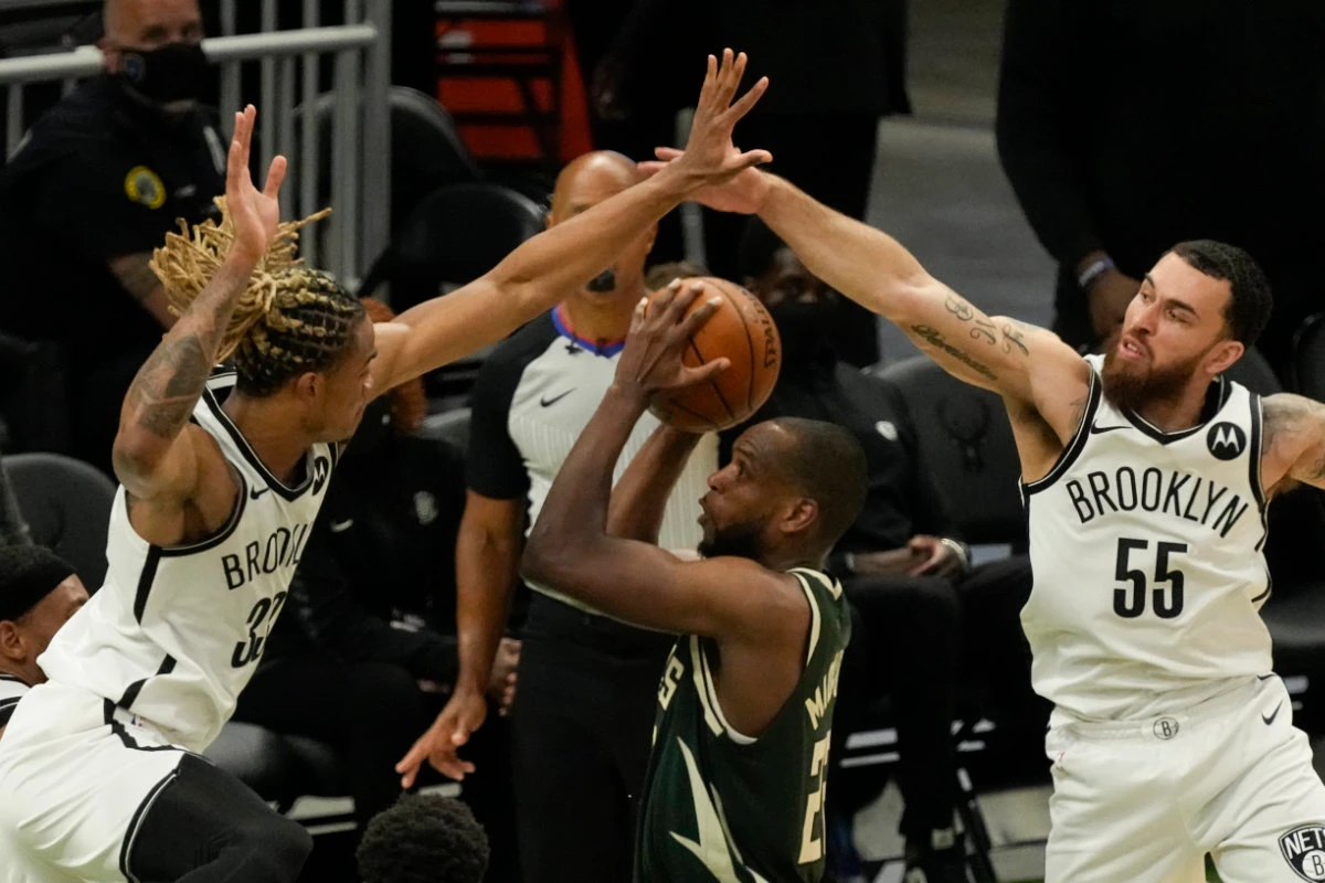 Bucks hang on to beat Nets, Jazz down Clippers in NBA playoffs