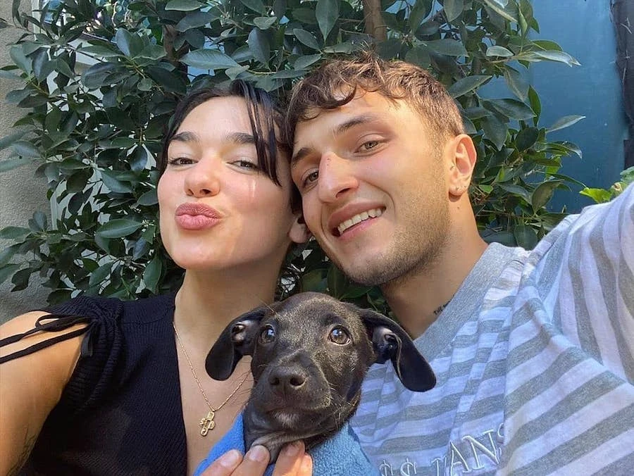 Pop star Dua Lipa celebrates anniversary with part-Palestinian model beau Anwar Hadid