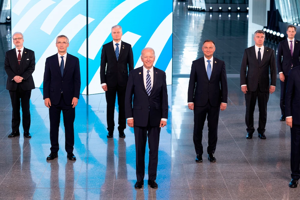 NATO summit statement: ‘We call on Iran to stop all ballistic missile activities’