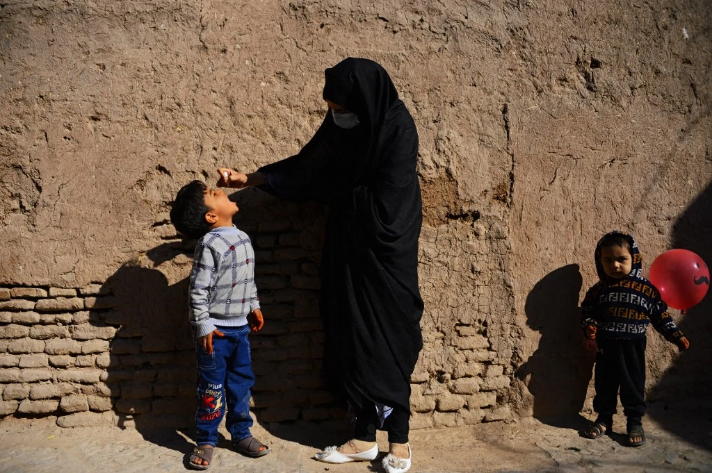The Taliban and religious leaders often tell communities that vaccines are a Western conspiracy aimed at sterilizing Muslim children. (AFP)