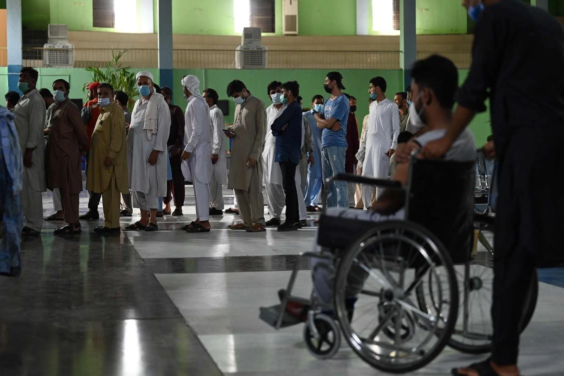 Pakistan has received 1.2 million doses of AstraZeneca under the COVAX facility. (AFP)