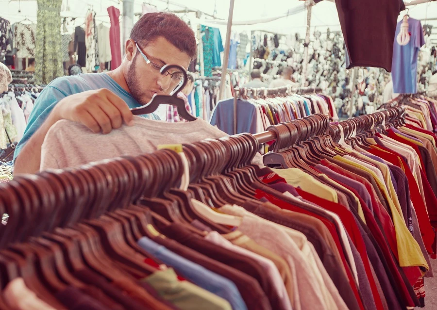 Fabrics from China account for most of the country’s clothing exports. (Shutterstock)