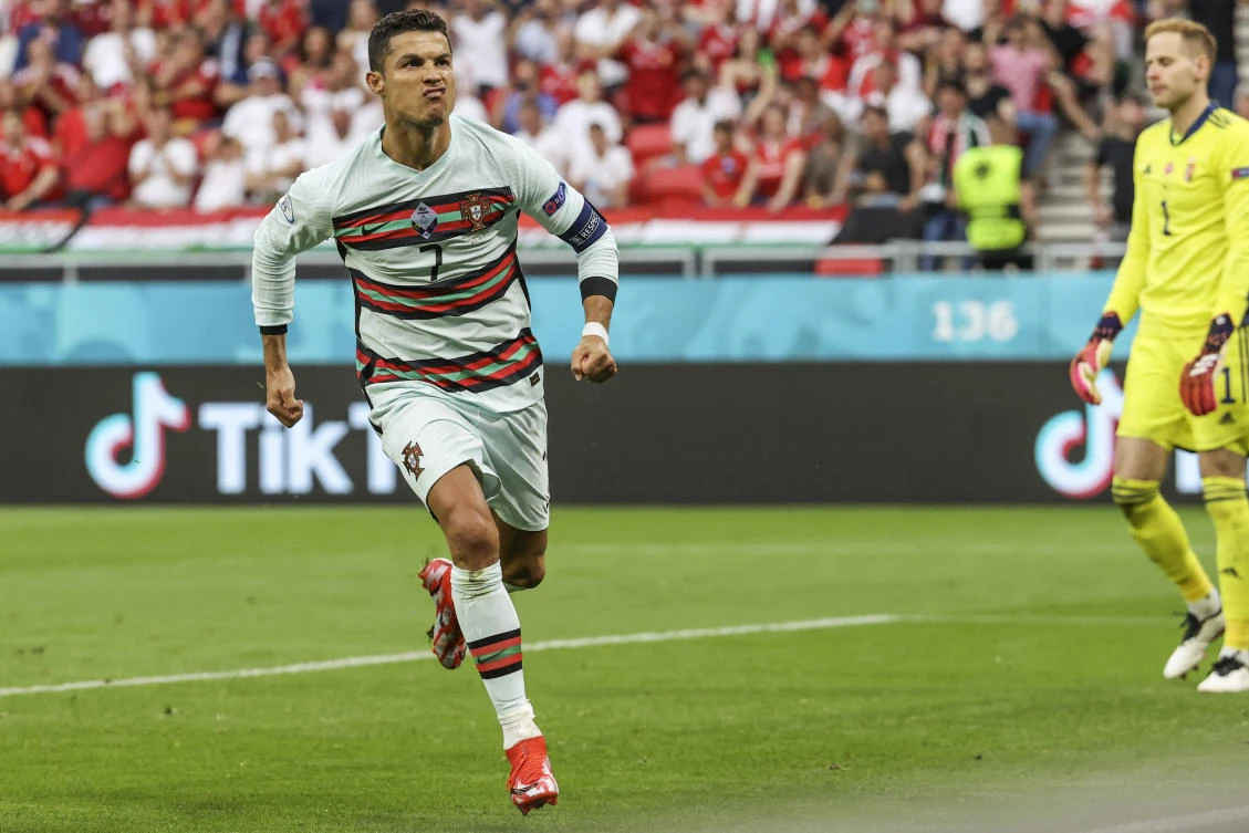 Ronaldo scores 2, Portugal beats Hungary 3-0 at Euro 2020