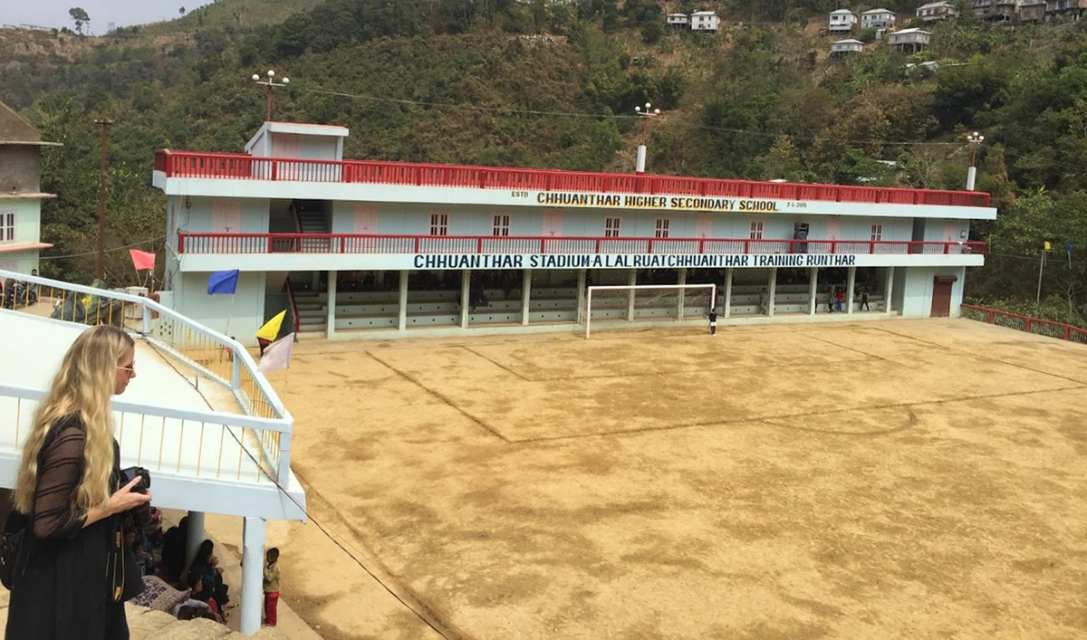 Chana family and their polygamous cult have exclusive school for their children. Most of the 2000 members of the cult sent their children to study in this exclusive school. (Photo taken by Sanjay Kumar)