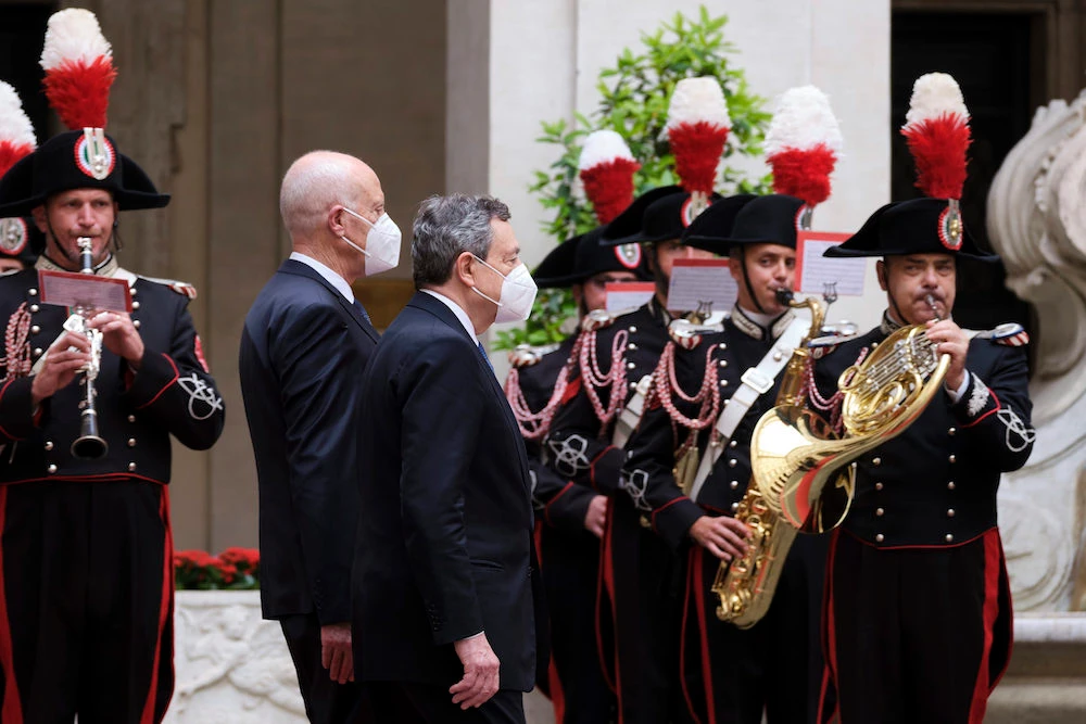 Italian, Tunisian presidents meet to discuss immigration