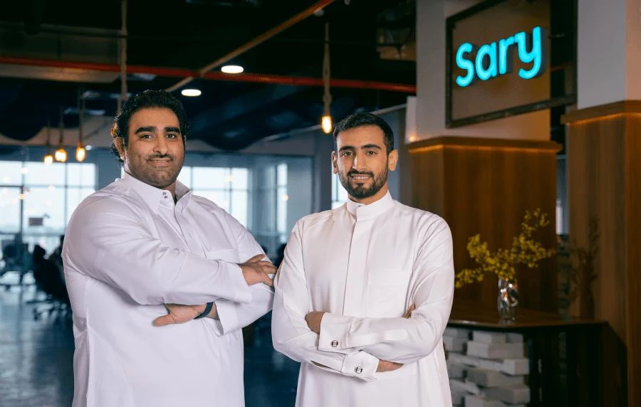 Mohammed Aldossary and Khaled Alsiari, founded Sary in April 2018. (Supplied)