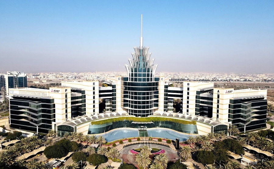 A German diplomat hailed the free zone’s startup and entrepreneur infrastructure. (Dubai Media Office)