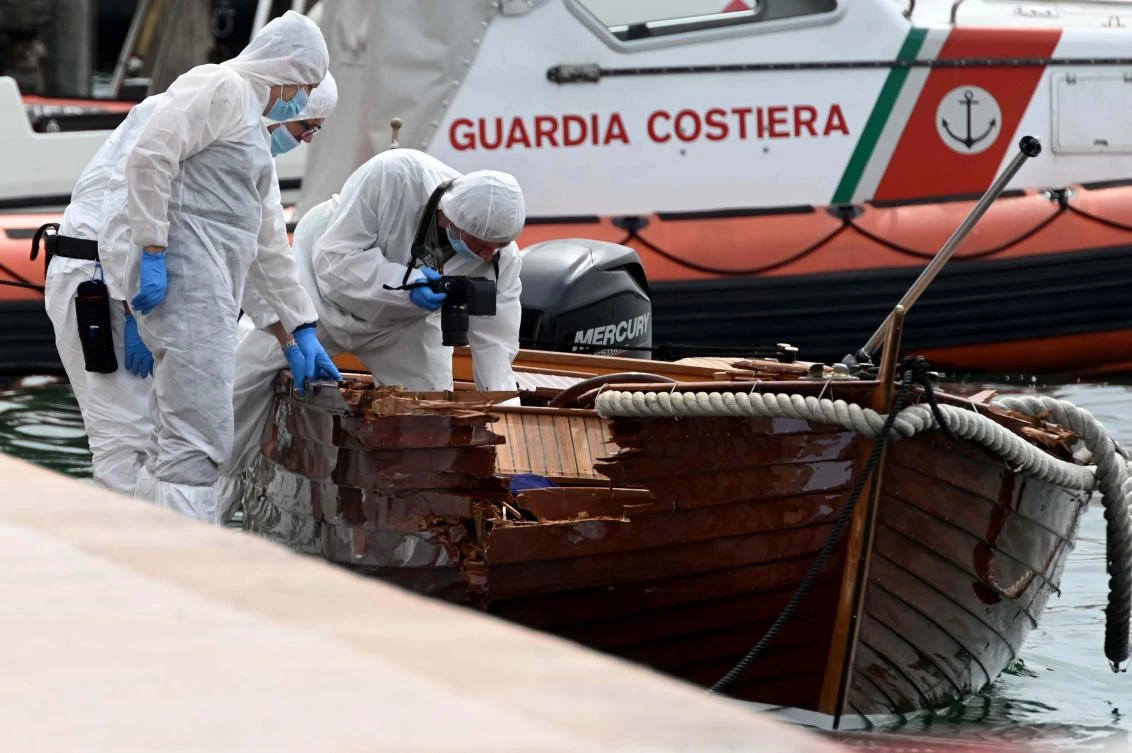 German tourists investigated in Italy for fatal boat crash