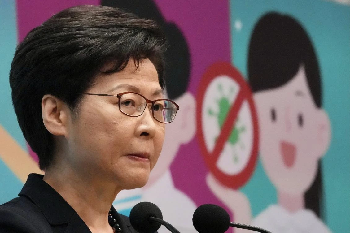 Hong Kong leader says US ‘beautifying’ security offenses