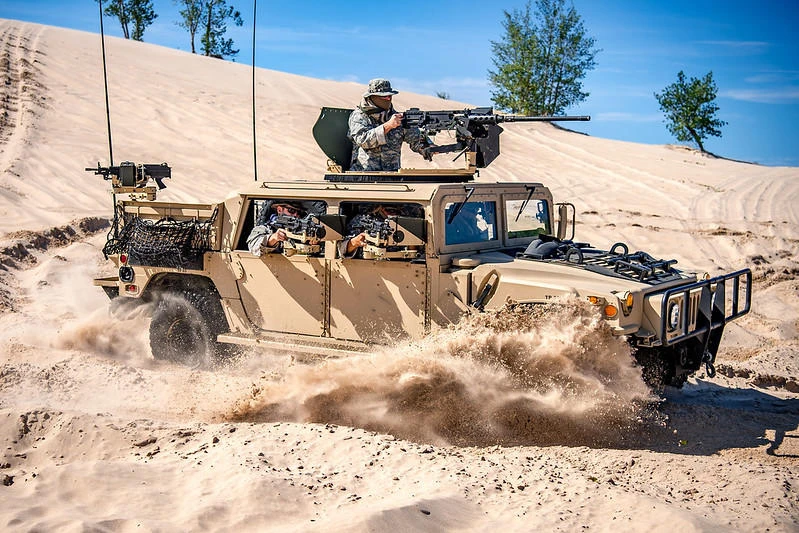 The US company that makes the Humvee military vehicle has struck an automotive deal with Egypt. (Supplied)