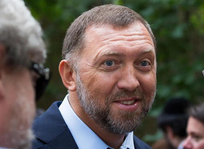 Deripaska's ex-wife now holds 2.58 percent of EN+. (file/AP)