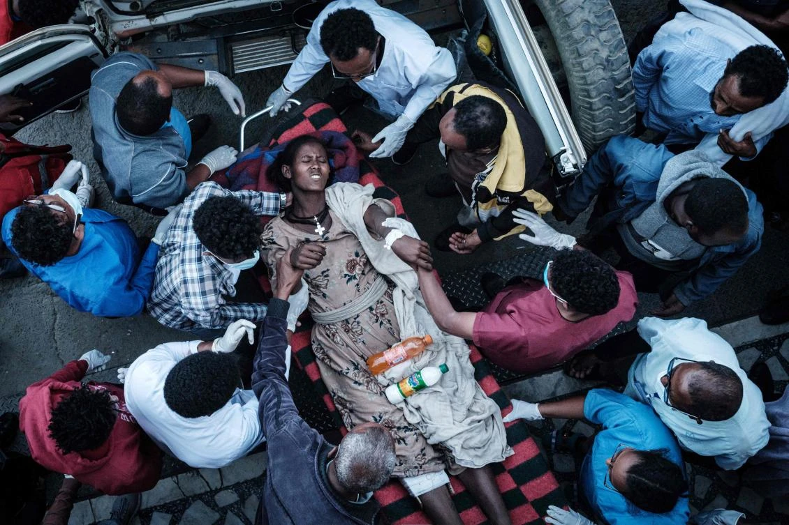 The spokesman said he did not have the death toll from the strike but that it would come soon. (AFP)