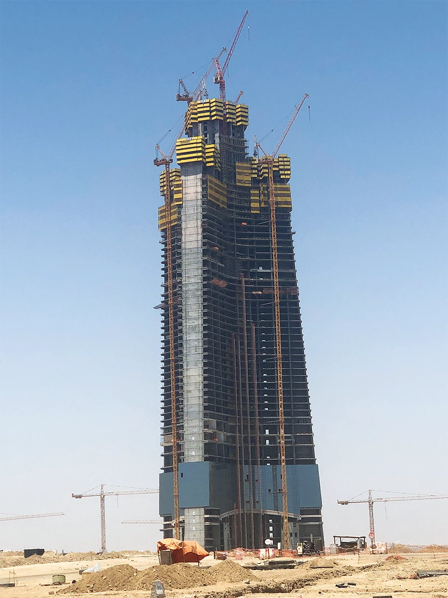 Jeddah Economic City will consist of 210 towers that will be over 30 floors high, with the centerpiece being the Jeddah Tower. (Supplied)