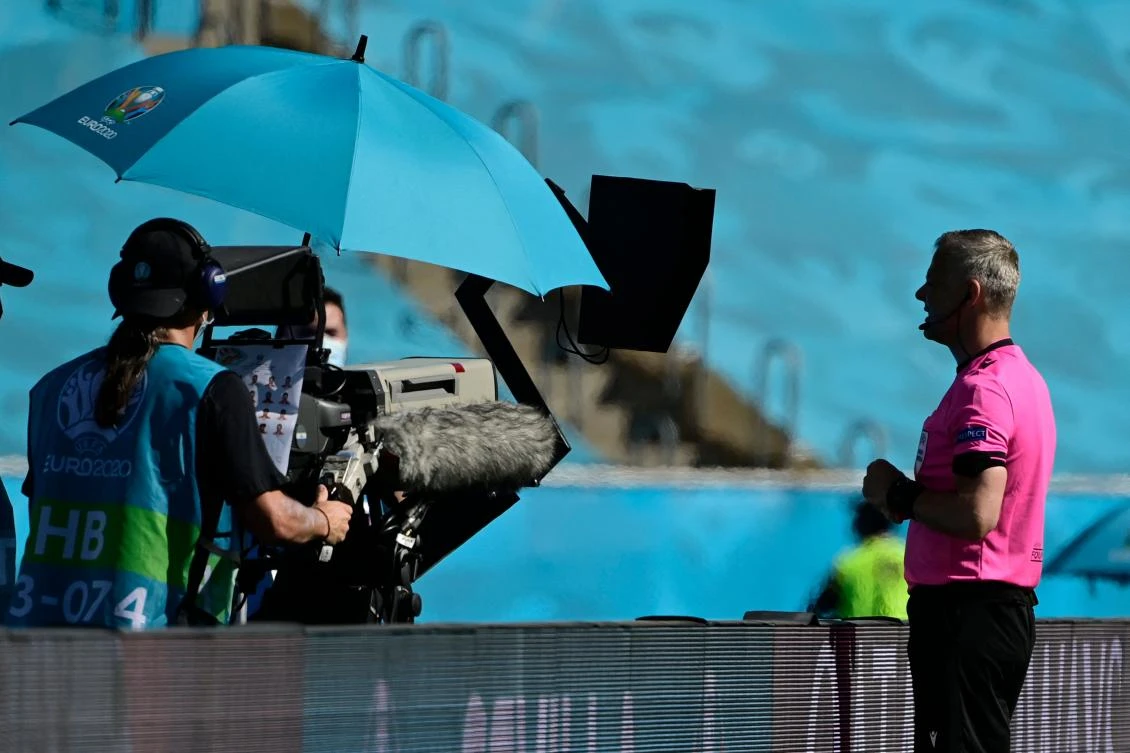 UEFA praises VAR for rise in penalties given at Euro 2020