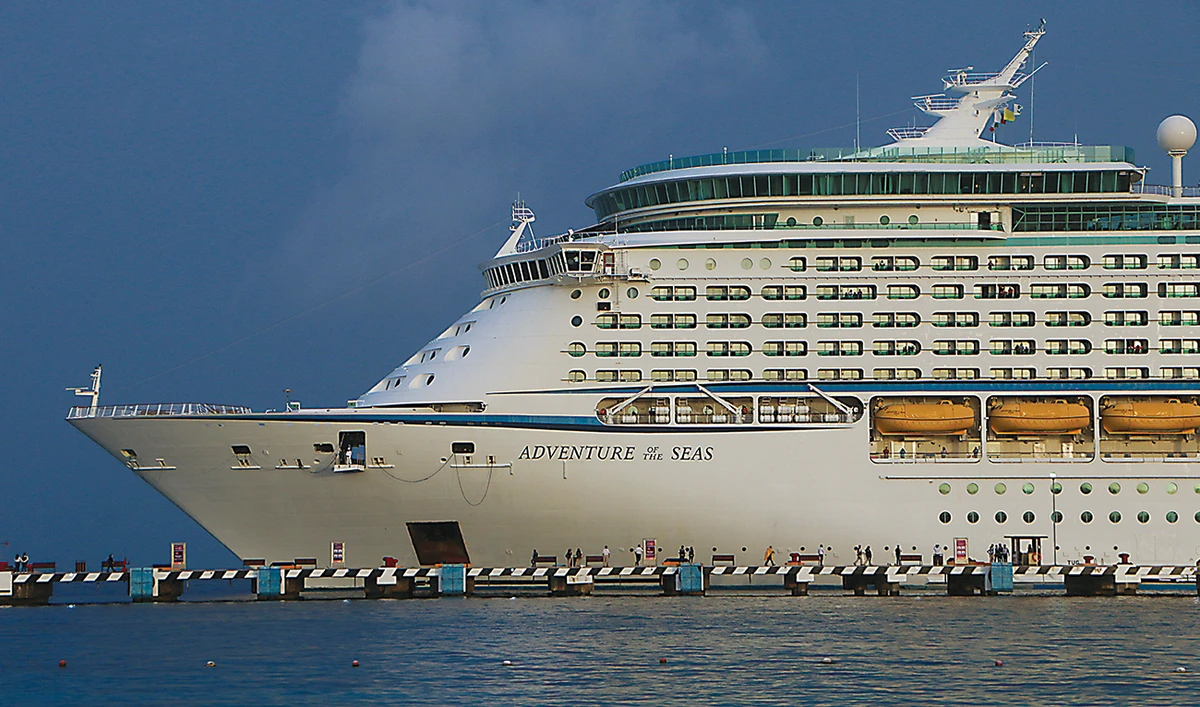 First cruise ship to sail from America